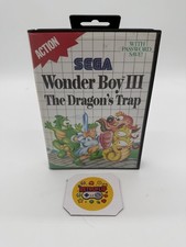 Wonder Boy III 3 The Dragon's Trap SEGA Master System - PAL Multi Box No Manual