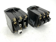 Lot of 2 Allen Bradley 592-JOV16 Ser B Overload Relay Manual Reset 3P 24A 600VAC