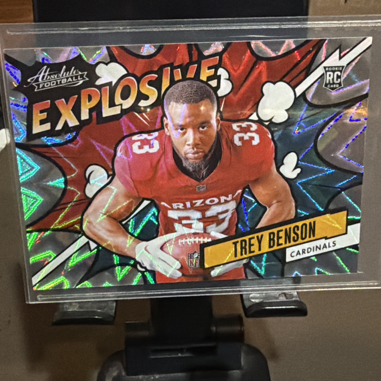 2024 Panini Absolute - Explosive Trey Benson #EX-TBN (RC)
