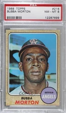 1968 Topps Bubba Morton #216 PSA 8