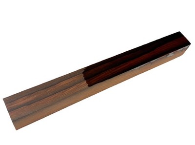 Madagascar Rosewood turning blank 1-1/2'' x 1-1/2'' x 13-7/8'' (a80) Dried Baronii
