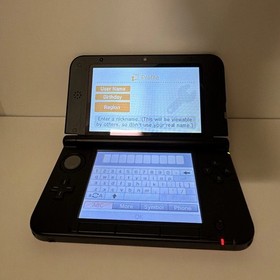 Nintendo 3DS XL Red/Black Console w/ Super Mario 3D Land (LNA-CTR-AREE-USA)