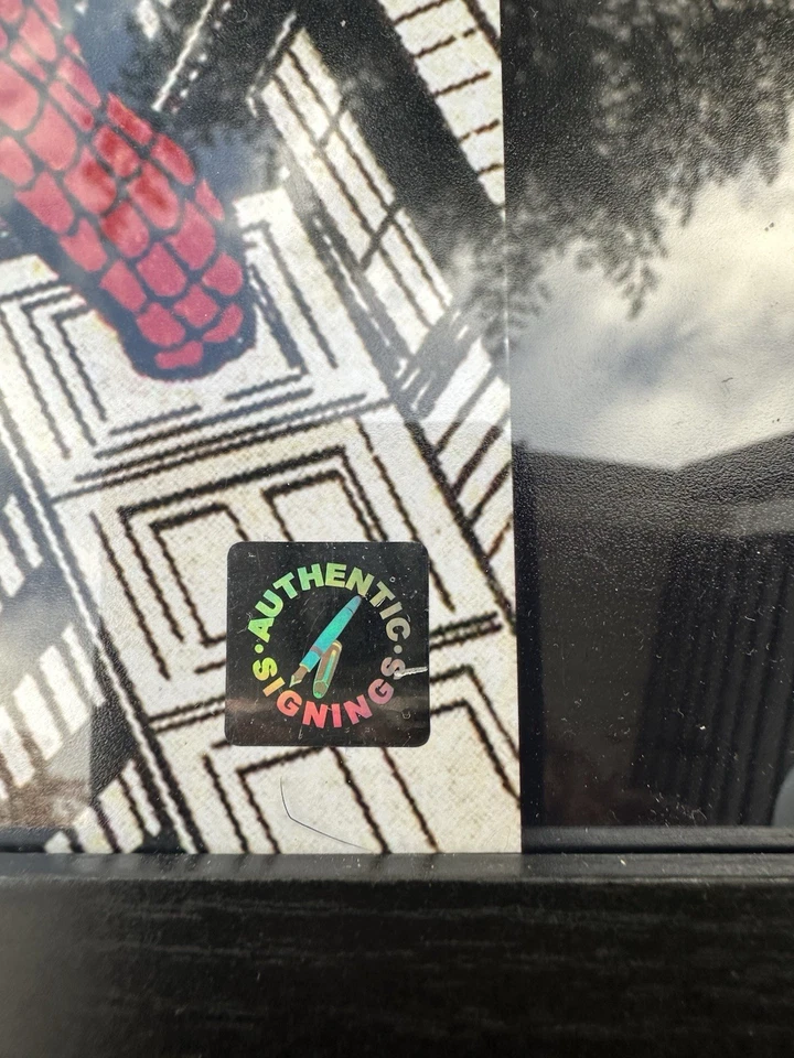 First Comic Spider Man Poster “introducing Spiderman” Signed By Stan Lee ASI COA - Image 4 of 4