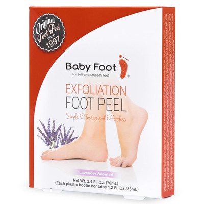 Original Exfoliation Foot Peel - for Rough Cracked, Dry Feet, Dead Skin Removal
