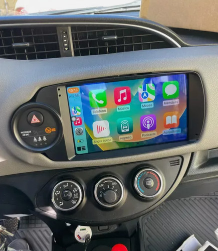 For 2012-2017 Toyota Yaris Android 13 Apple CarPlay Car Stereo Radio ...