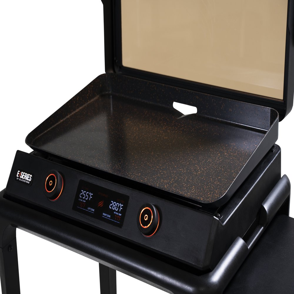 22in Electric Tabletop Griddle w/ Prep Cart Blackstone ESeries BBQ