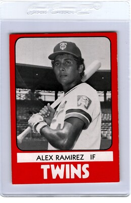 1980 TCMA Orlando TWINS #18 ALEXIS ALEX RAMIREZ San Tome VENEZUELA