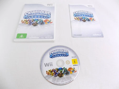 Mint Disc Nintendo Wii Skylanders Spyro's adventure Wii U Comp.