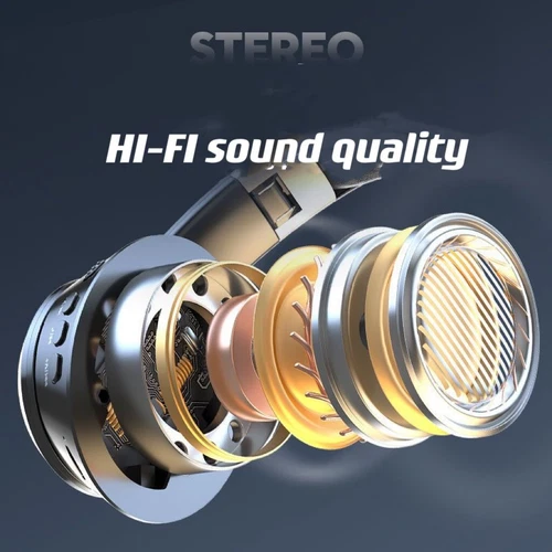 Wireless Bluetooth Headphones with Noise Cancelling Over-Ear Earphones 5.2 UK - 第 9 张/共 22 张