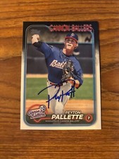 2024 Topps Pro Debut Peyton Pallette Chicago White Sox Autographed Card #PD-151