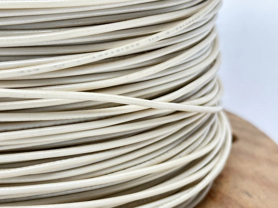 Carrete Coleman TFFN-18-STR-WHT cable trenzado cobre 18 AWG 600 V 2000 ft Foto 4 de 4