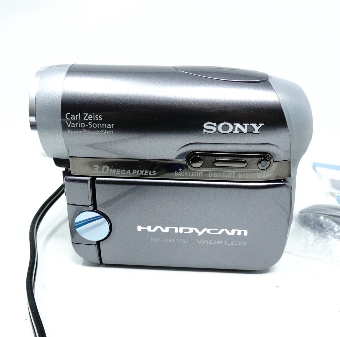 SONY DCR-HC90 Handycam Digital Video Camera camcorder Grey 3.3MP