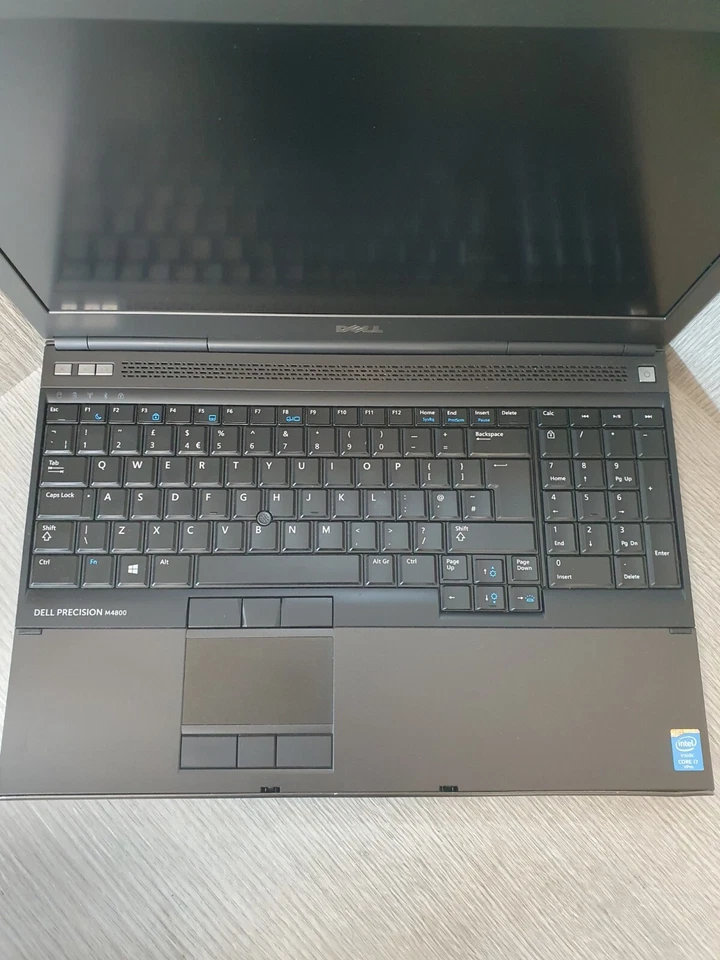 Dell Precision M4800 15.6" i7-4940MX @ 3.1GHz 32GB DDR3 250GB SSD Grade C EK0904 - Image 2 of 4