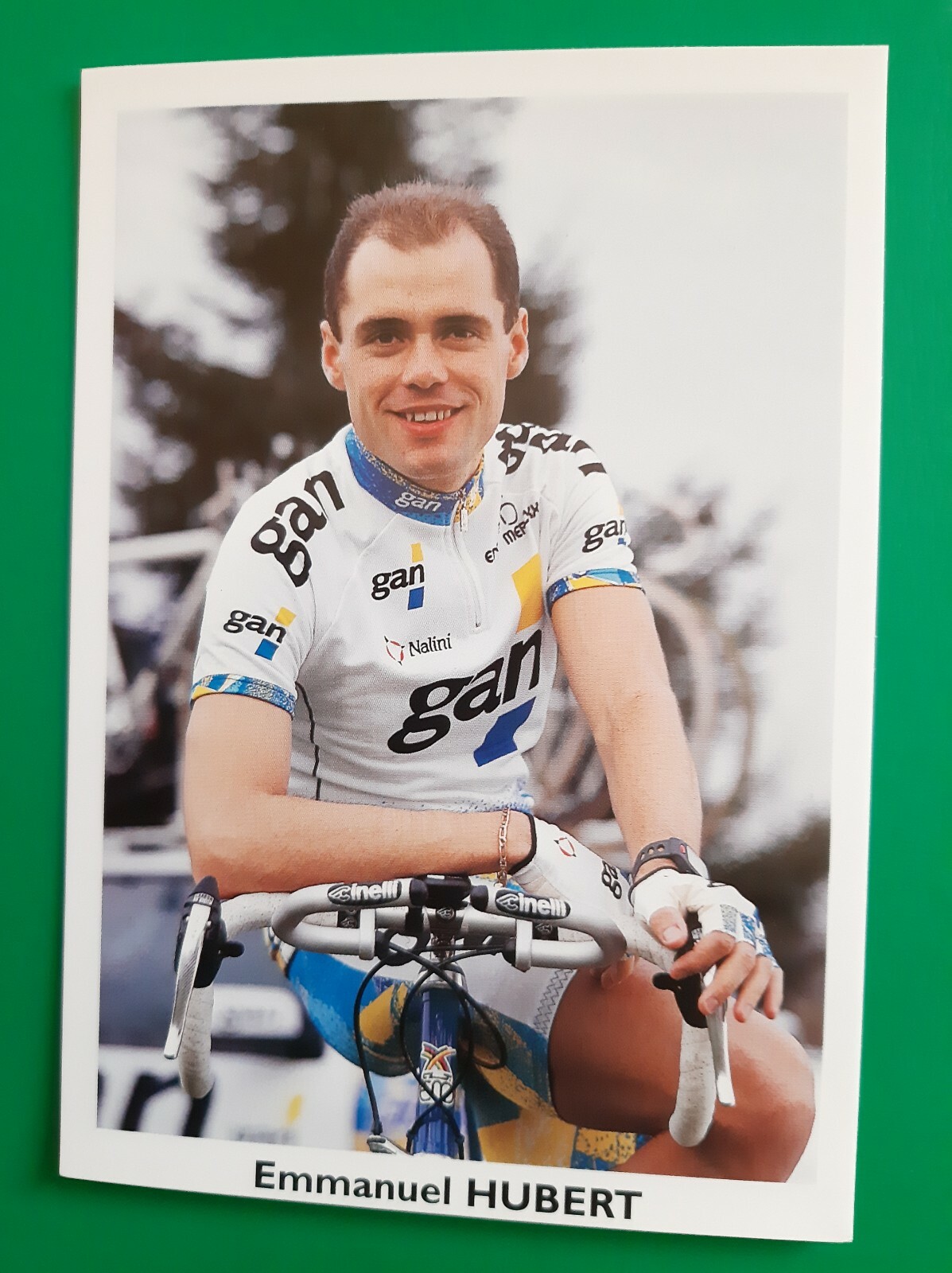 Ancienne Photo Carte GAN - Cycliste - Collection Cyclisme