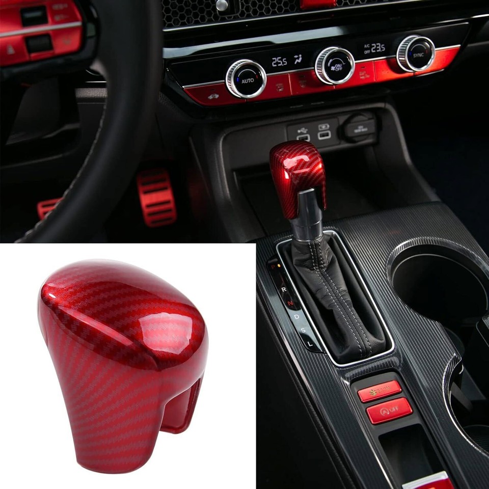 For Honda Civic 2224 CRV 2324 Accord 1824 Gear Shift Knob Cover Trim