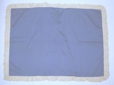 Set of 2 Lace Edged Pillow Sham Williamsburg Blue Ivory Standard 20" x 27"