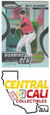 2020 Panini Prizm Matt Manning #WIP-4 Warming in the Pen Silver Prizm