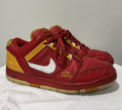 RARE 2002 NIKE AIR FORCE 2 LOW THE DIRTY 305602-611 SIZE 11 (2003