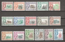 NORTH BORNEO 1961 SG 391/406 USED