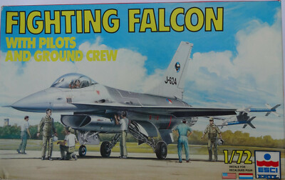  ESCI F/A-16 FIGHTING FALCON 1:72 Scale Plastic Model Plane