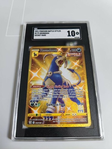 Houndoom graded SGC 10 for sale on eBay
