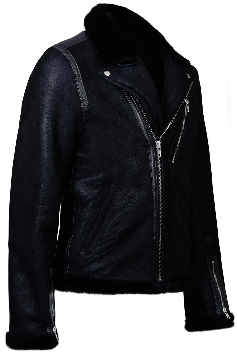 All saints 2025 myres shearling jacket