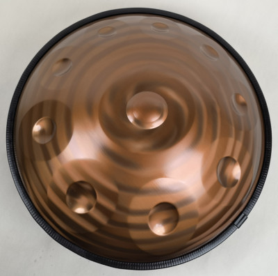 Handpan 9-note D-Kurd Minor 440 Hz Steel Performs Well In Sound - Nebula