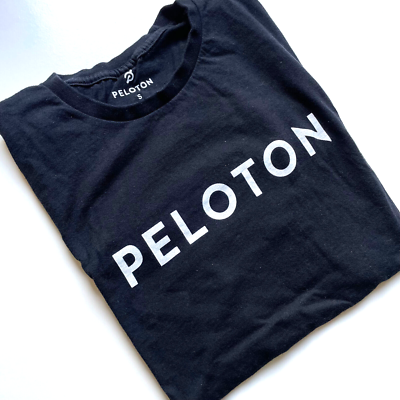 Peloton Cycling Official T-Shirt SMALL Century Club 100 Ride
