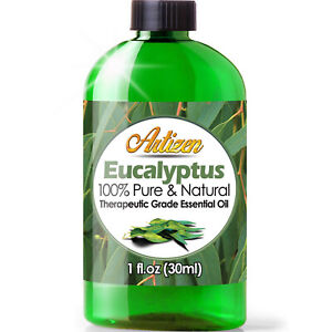 Artizen Eucalyptus Essential Oil (100% PURE & NATURAL - UNDILUTED) - 1oz - Click1Get2 Cyber Monday