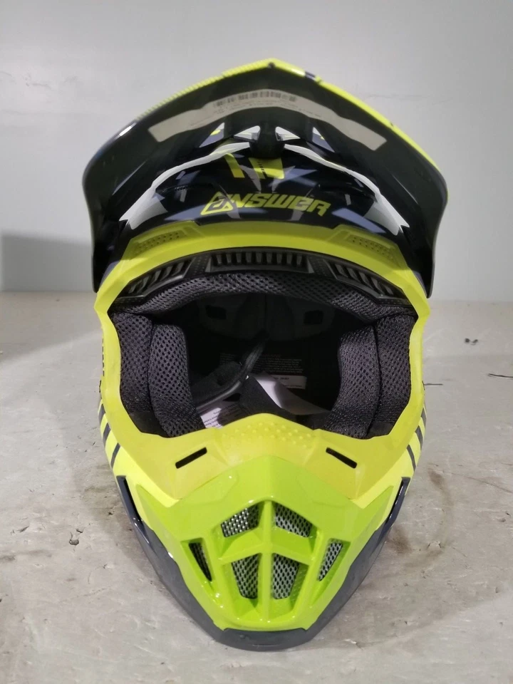 Шлем Answer Ar-1 кислотный/серый TR#472562 молодежный маленький - Изображение 2 из 4