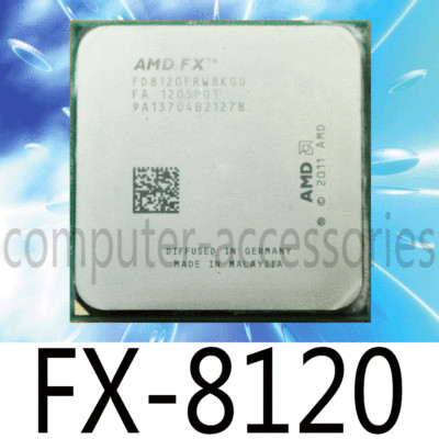 AMD FX-8120 3.1GHz 8-core 125W Socket AM3+ CPU Processor