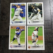 4 Card Base Lot Topps 2022 Prospects Rookies Baseball