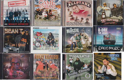 #$ West California Arizona Colorado Nevada G-Funk Rare Rap 3 (Build CD Lot) !@