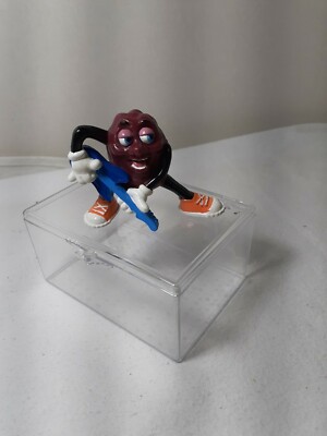 Vintage California Raisins Applause ''Guitar Player'' PVC Figure Only 