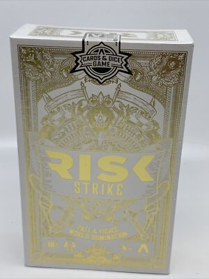 Hasbro Gaming Risk Strike Cards and Dice Game Fast & Fierce World Domination 