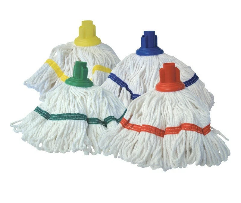 RAMON 200g System Striped Mop Heads Cotton Yarn Screw Top Cleaning Floor Business