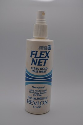 Vintage Revlon Flex Net Pump Hairspray 8 Bottle Prop