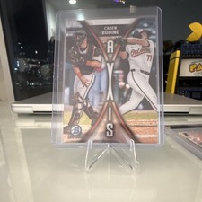 Topps 2025 Bowman Chrome Axis Caden Bodine Baltimore Orioles A-6 Insert