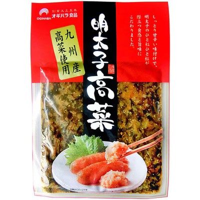 Ogihara, Mentaiko Takana Tsukemono, Pickled Leaf Vege with Cod Roe, 80g