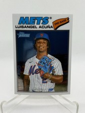 Luisangel Acuna 2026 Topps Heritage Chrome Parallel New York Mets #132 White Sox