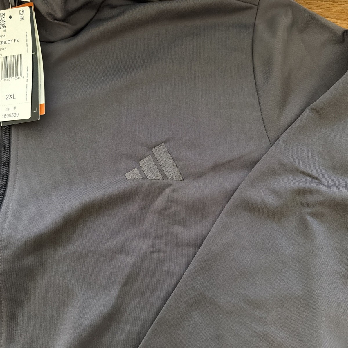 Adidas Tricot Full Zip Jacket 2XL Gray / GRESTR - KD 3631 | eBay
