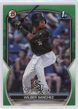 2023 Bowman Prospects Green /99 Wilber Sanchez #BP-6 3ff