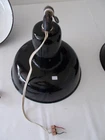 Old enamel lamp industrial lamp light vintage industrial lamp Bauhaus No. 2