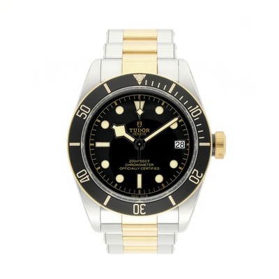 TUDOR BLACK BAY S&G 41MM REF. 79733N STAHL/GOLD 2021 FULL SET