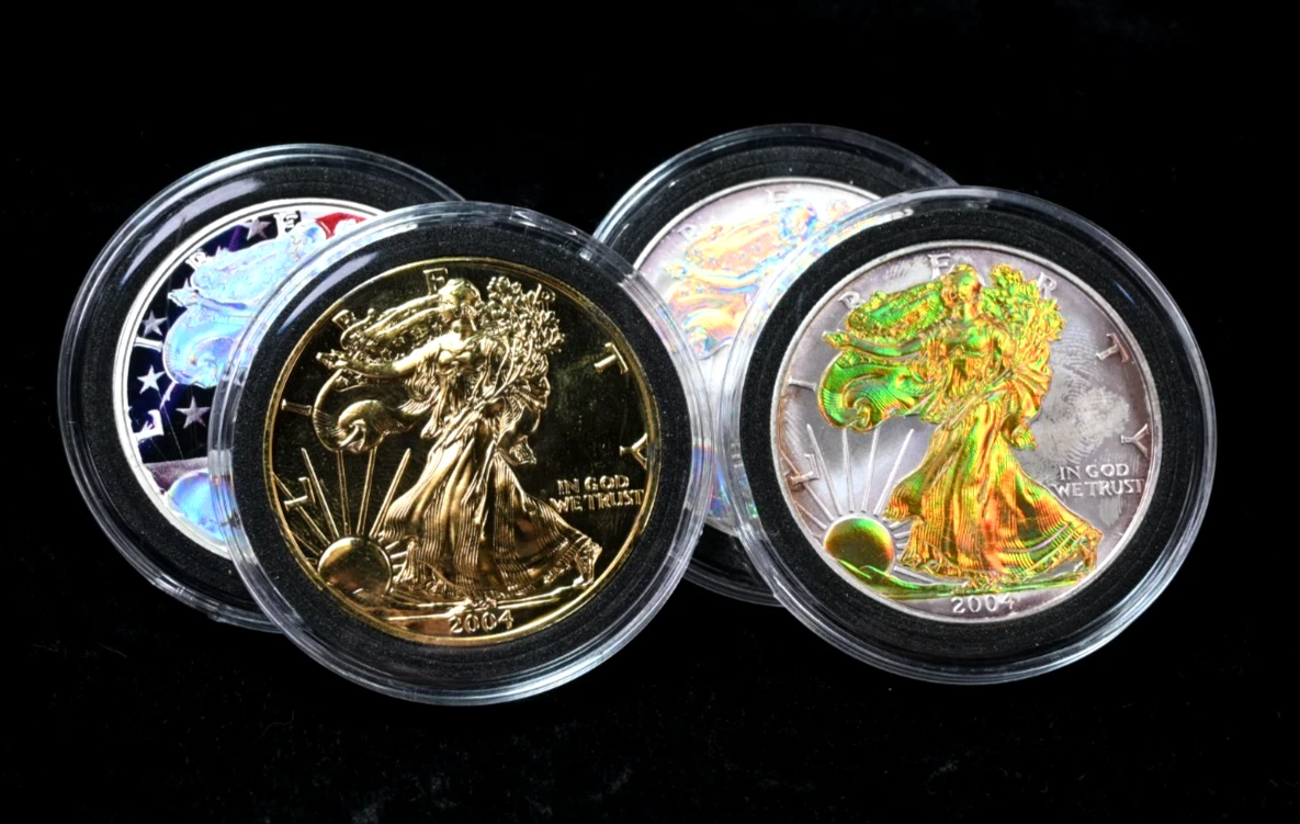 Colorized Silver Eagle for sale | eBay