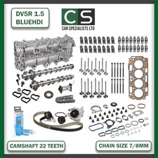KIT PORTACAMME CITROEN BERLINGO 1.5HDI DIESEL DV5 CON KIT RICAMBI RICOSTRUZIONE MOTORE