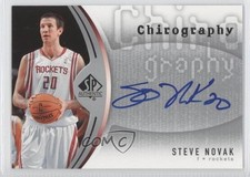 2006-07 SP Authentic Chirography Steve Novak #CH-NO Auto 6ix