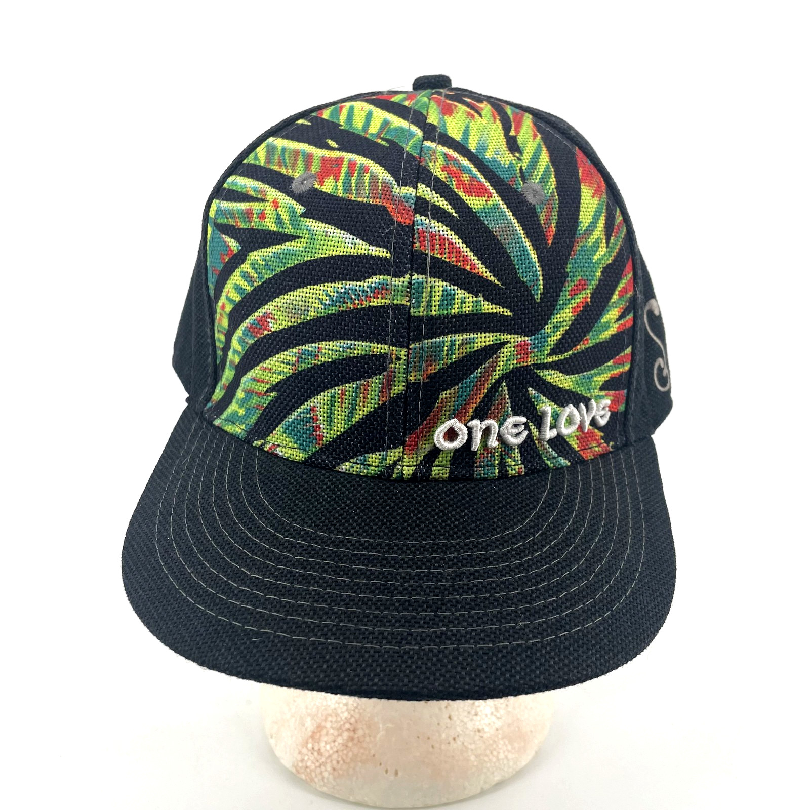 Grassroots One Love 420 Limited 7 5/8 Hemp Rasta Streetwear Hat Cap