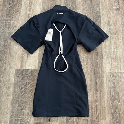 NWT Nike x Jacquemus Dress in Navy Blue White - Size: XXS | eBay