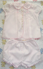 Baby Girl Jam Pants Top Floral Frilly Shorts Set SARAH LOUISE 0 - 3 m Pink